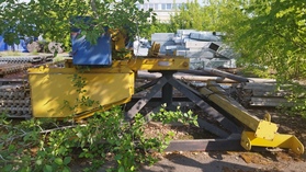 кран стреловой "Пионер" 1т г.п 10т