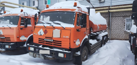 Автоцистерна НЕФАЗ-6606-62 (на шасси КАМАЗ)