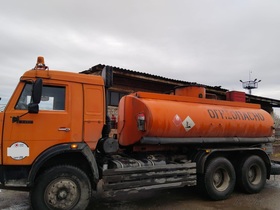 Автоцистерна НЕФАЗ-6606-62 (на шасси КАМАЗ)