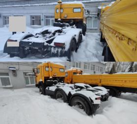 Автомобиль грузовой тягач седельный КАМАЗ-54115-15