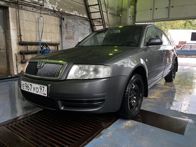 легковой автомобиль SKODA SUPERB, цвет к