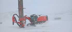 Самоходная буровая установка Sandvik Leopard DI650i