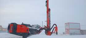 Самоходная буровая установка Sandvik Leopard DI650i