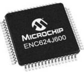 МИКРОСХЕМА ИМП ENC624J600T-I/PT
