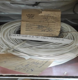 ПРОВОД МГШВ 0,5 "9" (арт. 0380)