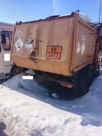 Автомобиль мусоровоз специализированный 